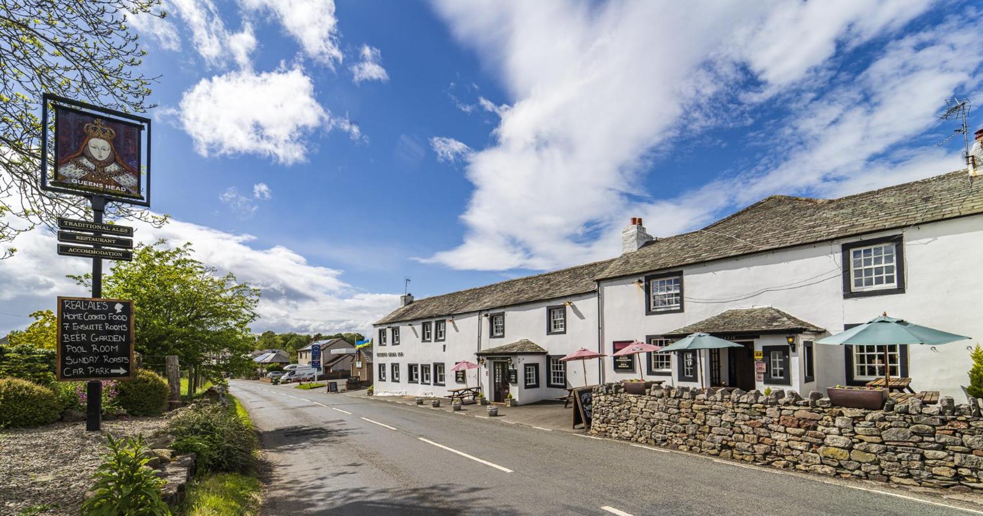 Queens Head Inn, Tirril Penrith Buitenkant foto